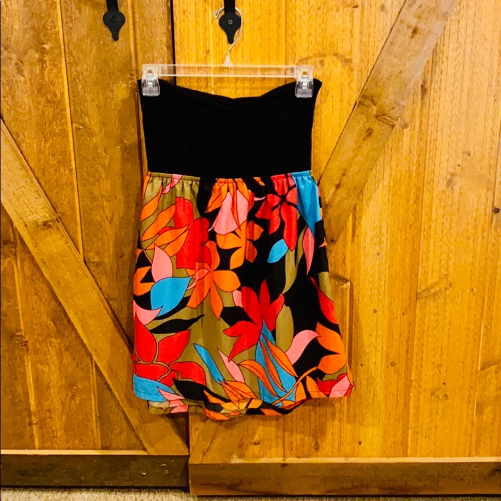 Roxy strapless sundress